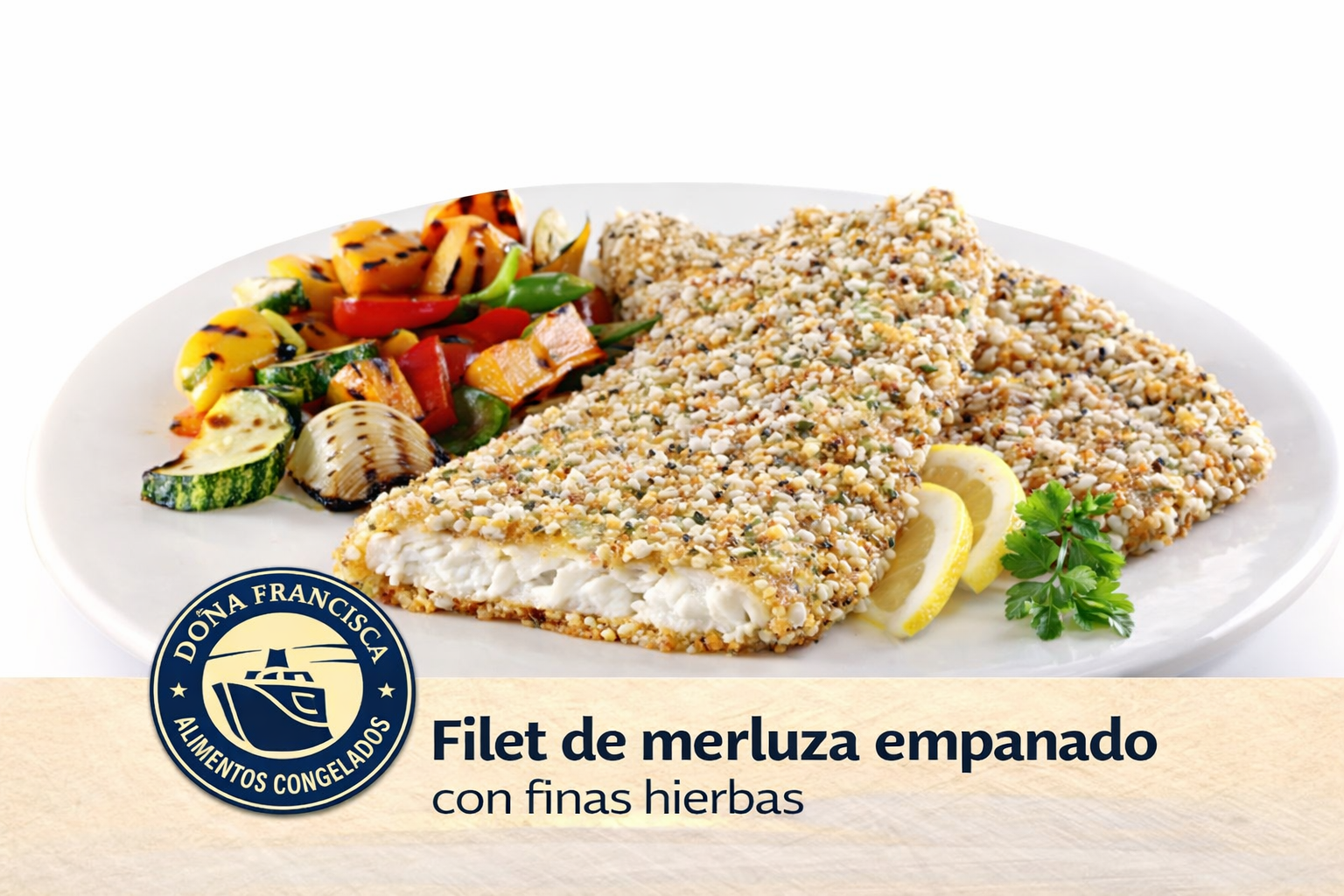 Filet empanado finas hierbas